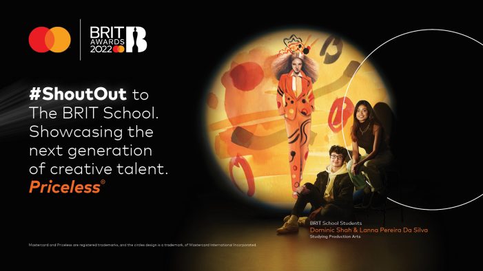 Mastercard gives a #ShoutOut to BRIT School Talent In Its 2022 BRIT Awards Campaign