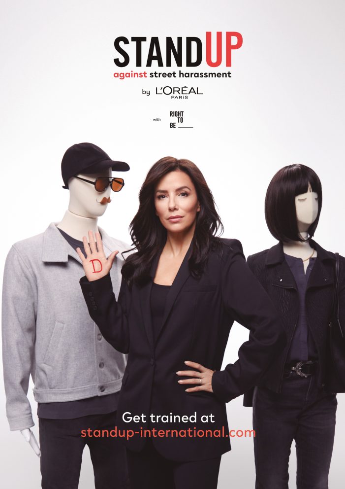 Eva Longoria Becomes A Trainer To Tackle Street Harassment In Stand Up Campaign By L’Oreal Paris