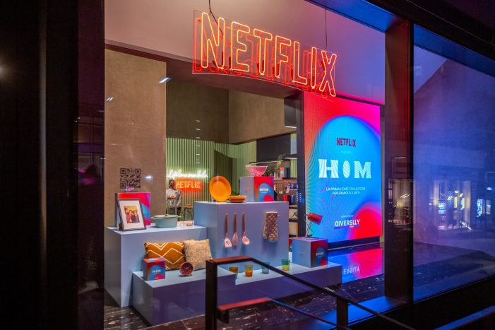 NETFLIX Builds Pop Up Store For Launch Of New Italian Film ‘The Invisible Thread’