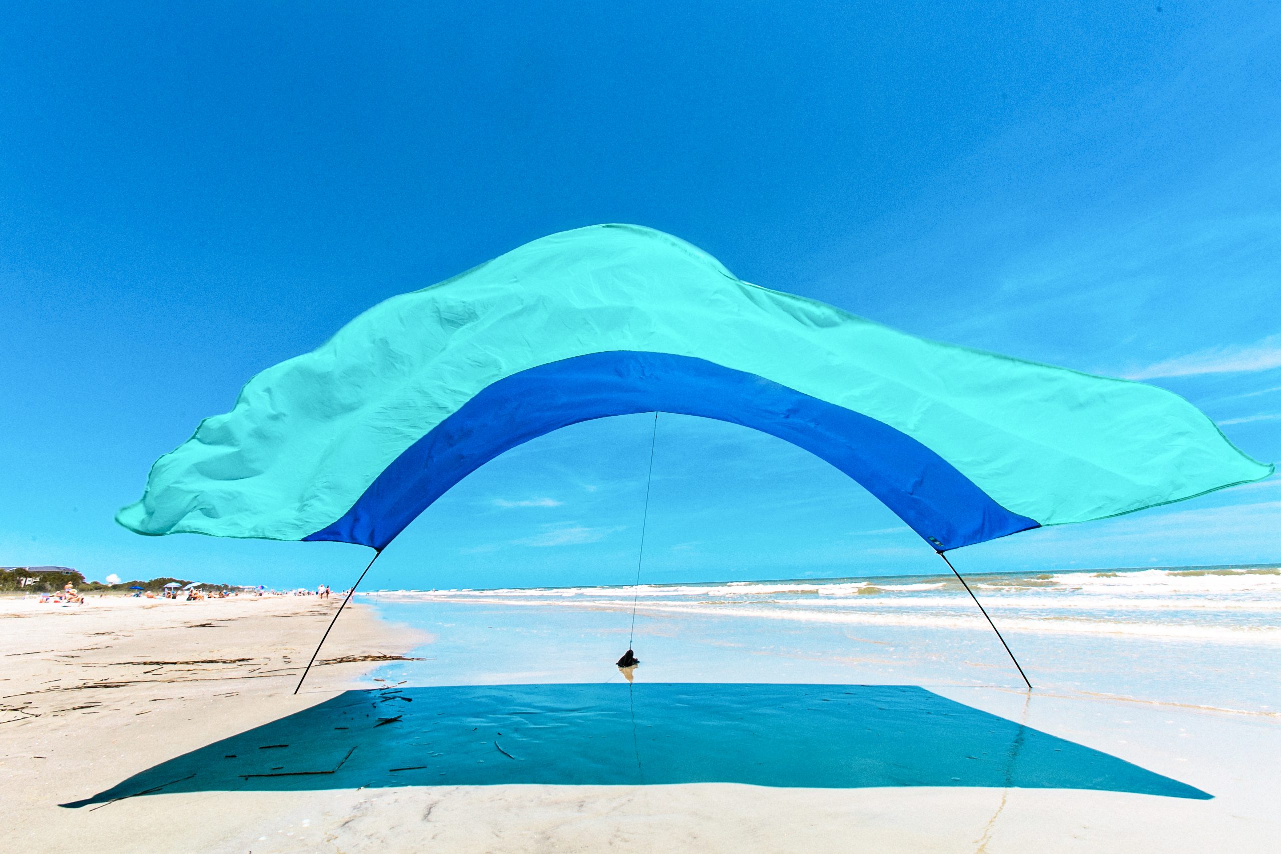Shibumi Shade(R) 世界最高のビーチシェード。アメリカでデザイン、縫製。オリジナルの風力発電ビーチシェード。並行輸入 テント