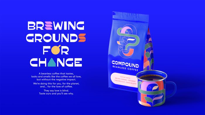 Pearlfisher Creates Brand Design For Beanless Coffee, Compound Foods