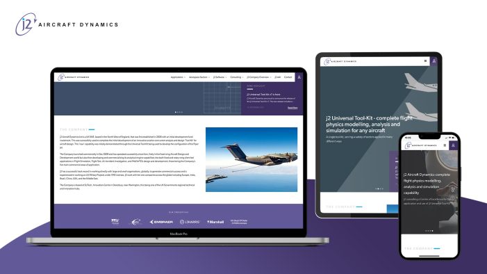 J2 Aircraft Dynamics Launches New Look Website