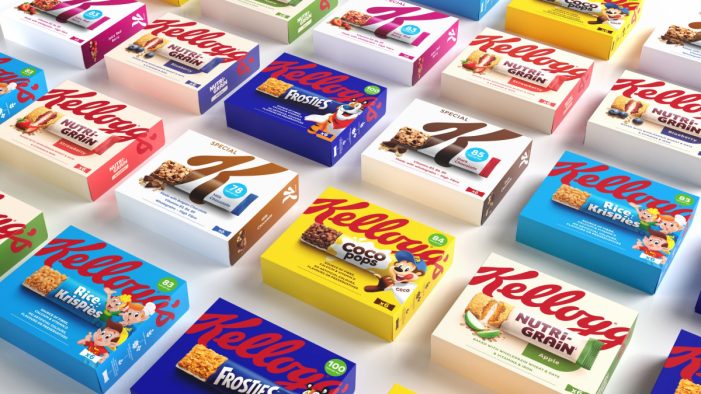 Kellogg debuts new look across snacks range