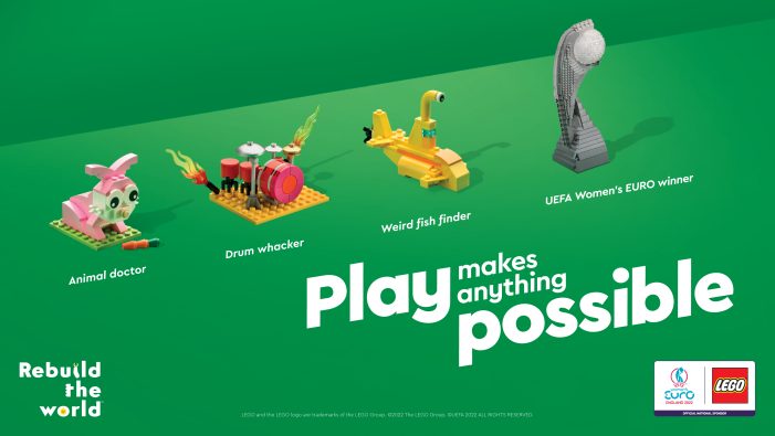 The LEGO Group supports UEFA Women’s EURO 2022 with integrated partnership campaign
