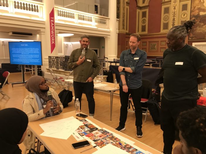 Create Not Hate participants start work with the John Lewis Partnership