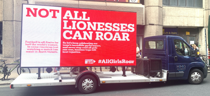 Christian Aid: Not All Lionesses Roar￼