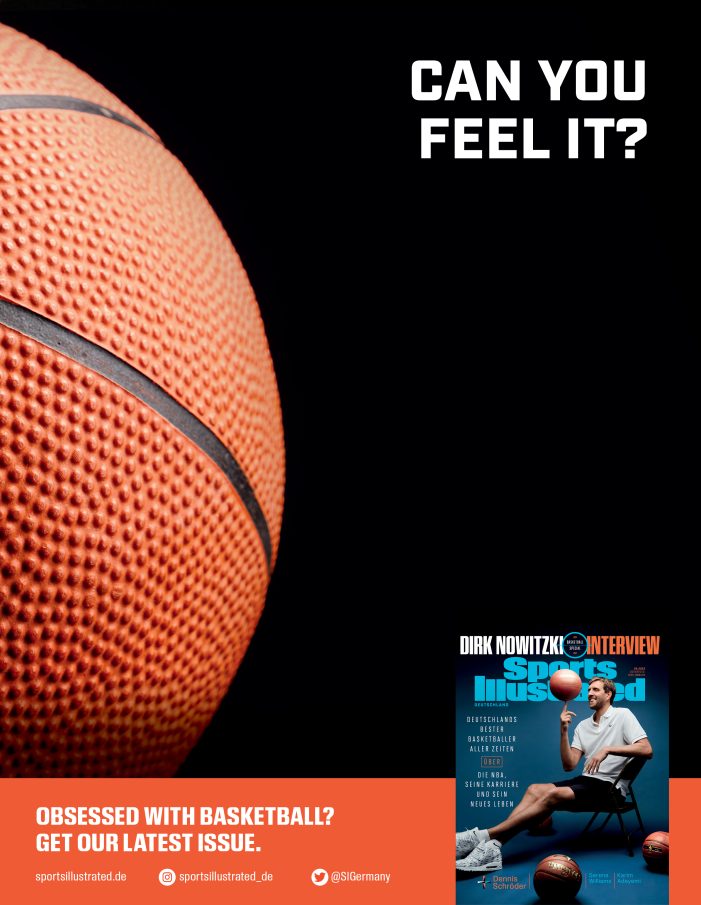 FRASER launched a basketball campaign for Sports Illustrated Germany