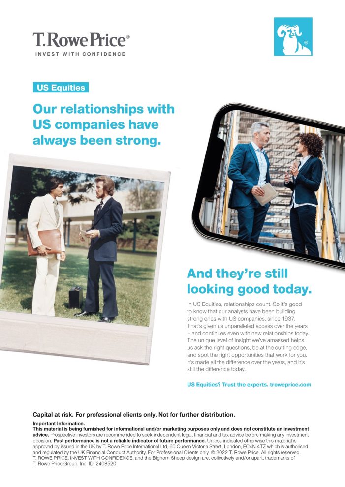 AML GROUP CREATE NEW CAMPAIGN FOR T. ROWE PRICE