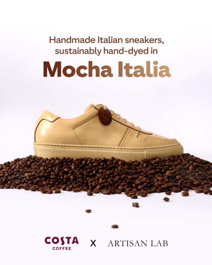 <strong>Costa Coffee partners with Artisan Lab to create an exclusive range of coffee-dyed sneakers to coincide with National Espresso Day</strong>