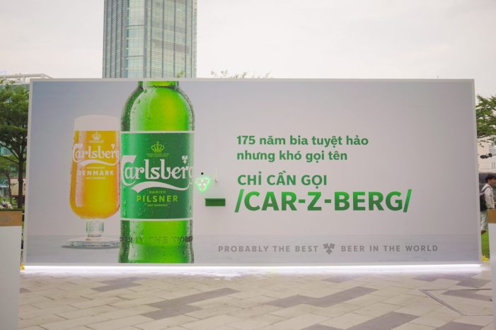￼Happiness Saigon creates AI that gives beer when you say ‘Carlsberg’