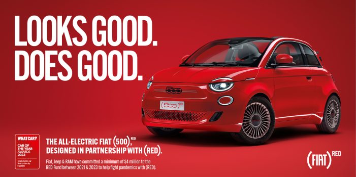 Drop (RED) Gorgeous: <strong>Stellantis UK and Saatchi & Saatchi launch new work for Fiat New (500)<sup>RED </sup>collaboration</strong>