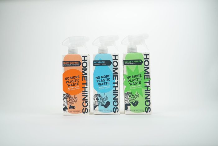 HOMETHINGS REBRANDS AND INTRODUCES UK’S FIRST ON SHELF HOUSEHOLD REFILL DISPENSER