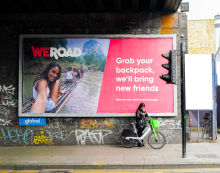 <strong><em>ANYTHING BUT PLANE: WEROAD’S FIRST GLOBAL OOH CAMPAIGN LAUNCHES IN HUGE LONDON TAKEOVER </em></strong>