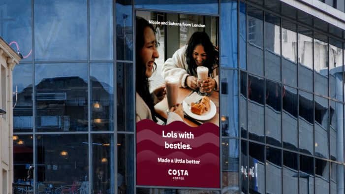 Costa Coffee’s ‘Made a Little Better’ campaign celebrates customers’ authentic moments with the chance to feature on digital billboards across the UK
