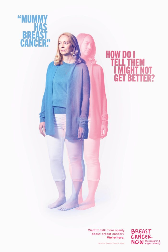 BMB creates new campaign for Breast Cancer Now, encouraging people to talk more openly about breast cancer