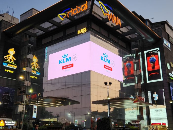 The Brand Sigma rolls out KLM Royal Dutch Airline’s Premium Comfort Class high octane DOOH led campaign across major metros in a grand manner. 