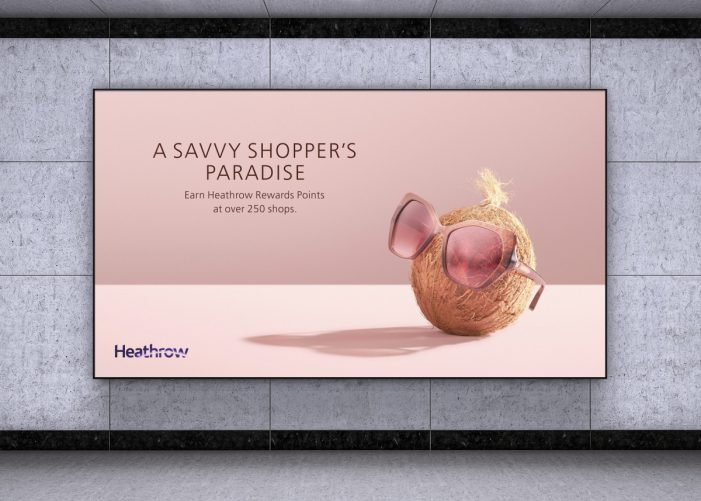 Heathrow says start your holiday at the airport this summer  in playful retail campaign from St Luke’s