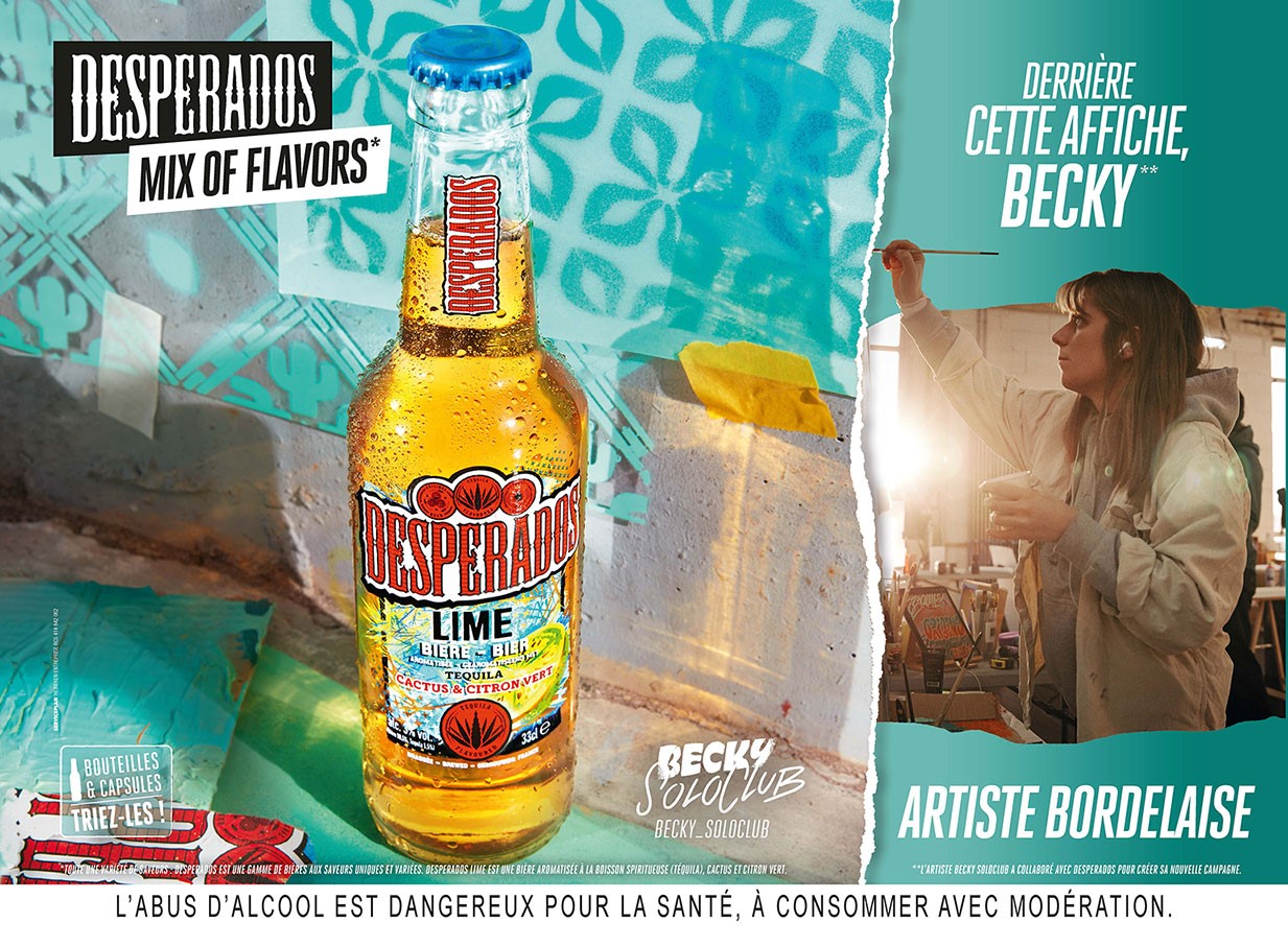 Desperados Collaborates with 8 Emerging Artists on new Campaign Conceived  by Serviceplan France 