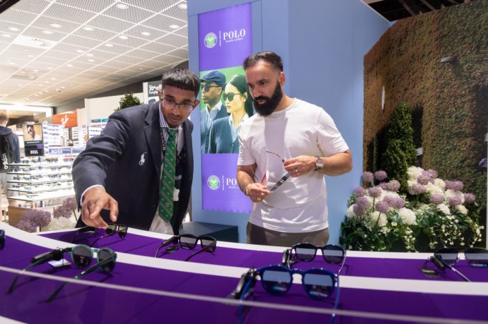 Polo Ralph Lauren’s Immersive Retail Experience Transports Customers to Centre Court for Wimbledon Collection Eyewear
