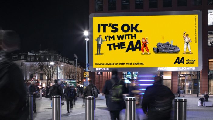 THE AA PARTNERS WITH STREET FIGHTER™ AS“IT’S OK, I’M WITH THE AA” HITS NEXT LEVEL