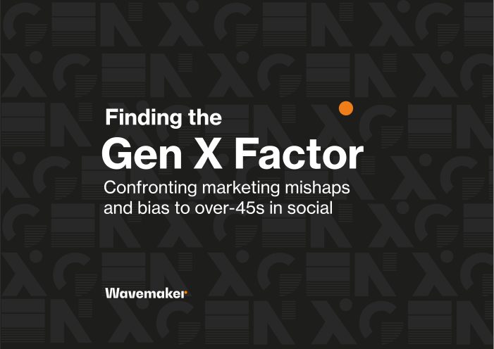 Wavemaker unveils first of its kind research into the global Gen X consumer