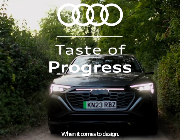 Audi takes to the road for social campaign ‘Taste of Progress’
