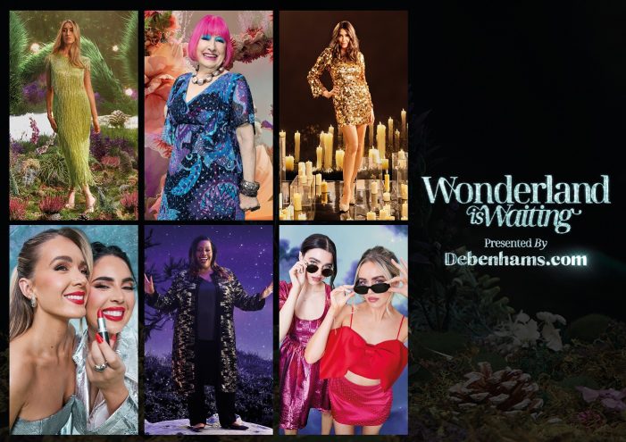 Debenhams Premieres Its New Christmas Campaign featuring Six Enchanting Wonderlands with Eight Magnificent Stars Titled “Wonderland is Waiting”
