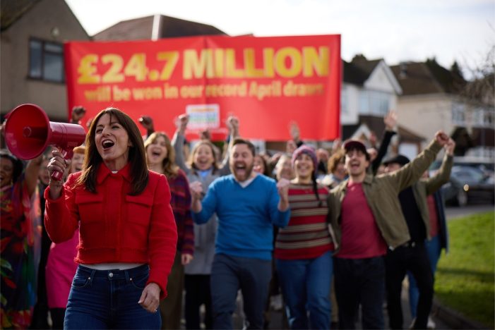 All Star Cast to Front People’s Postcode Lottery’s April Draw Campaign in New Cross-Broadcaster Deal from the7stars