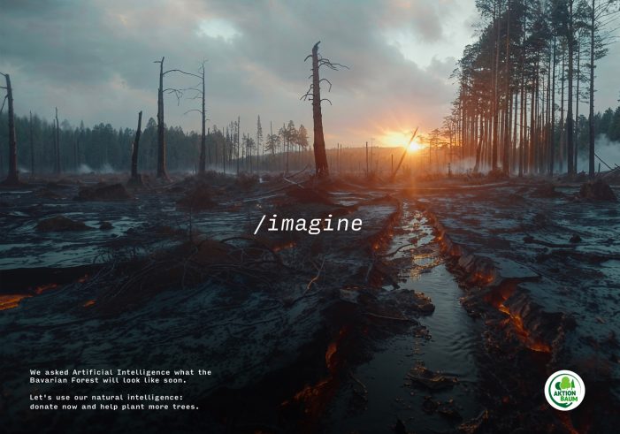 Arbor Day 2024: “/Imagine”, an AI-generated campaign to use our Natural Intelligence