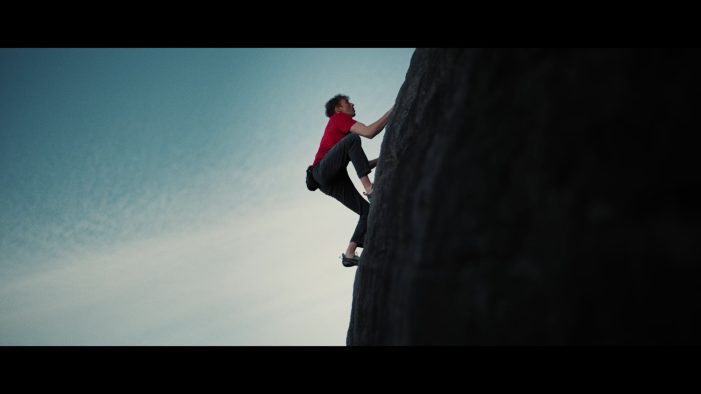 Never underestimate the power of funny: Plant-based POWR debuts ‘free climber’ film
