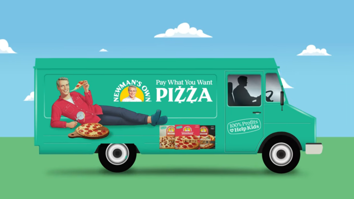 PIZZA WITH PURPOSE: NEWMAN’S OWN® DEBUTS “PAY WHAT YOU WANT” PIZZA TRUCK