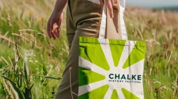 Chalke History Festival 2024 relaunches with event branding by Bloom