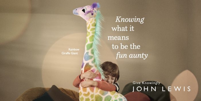 NEW CAMPAIGN INVITES CUSTOMERS TO ‘GIVE KNOWINGLY’, CELEBRATING JOHN LEWIS AS THE HOME OF GIFTING