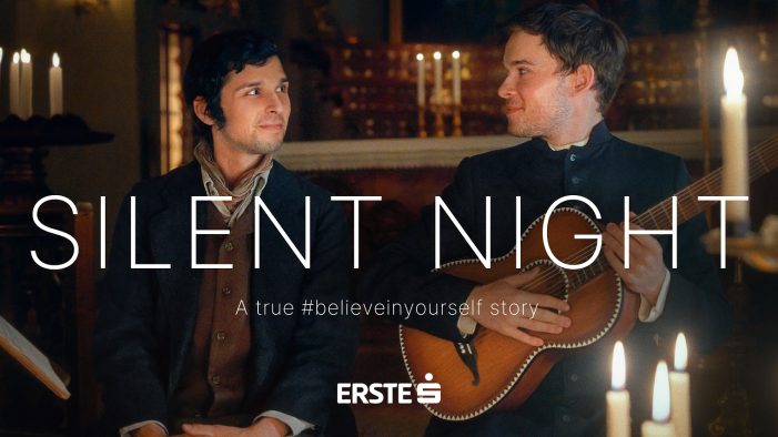 Erste Group and Jung von Matt Donau tell the true story behind “Silent Night”, and show how a small spark can brighten the whole world