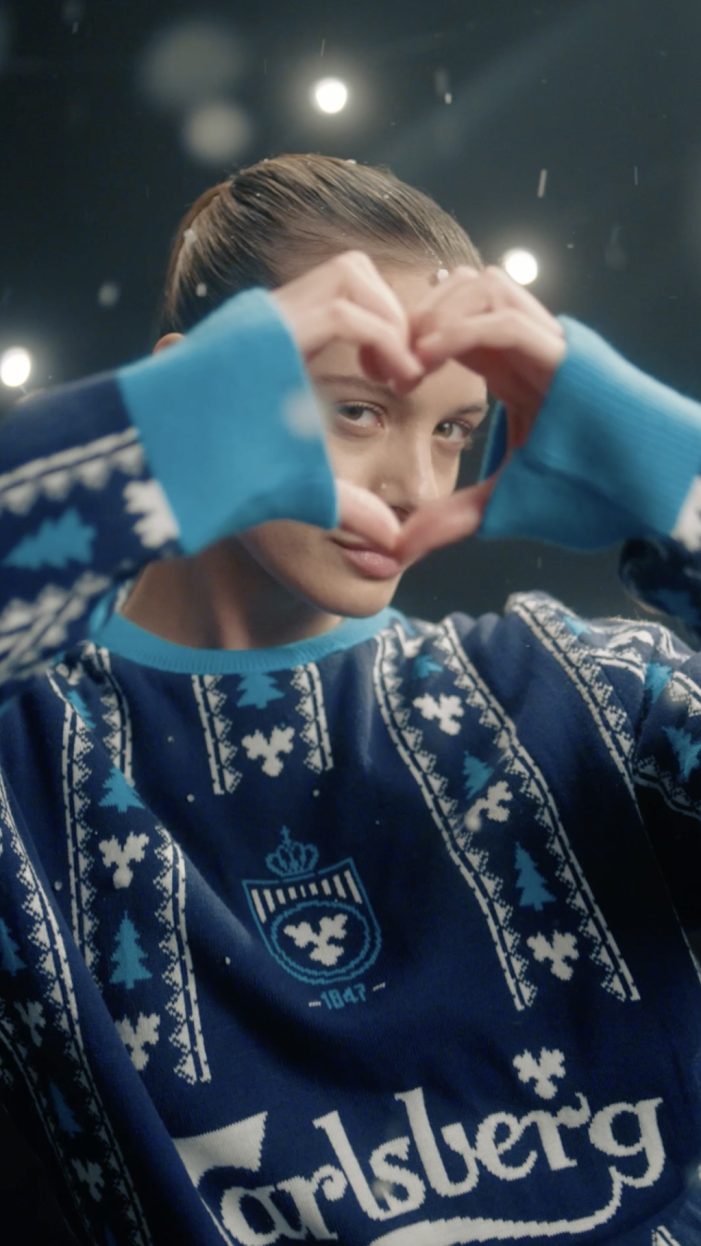 Carlsberg and Fold7 give the Christmas jumper a classic kit reveal with festive ‘knit launch’