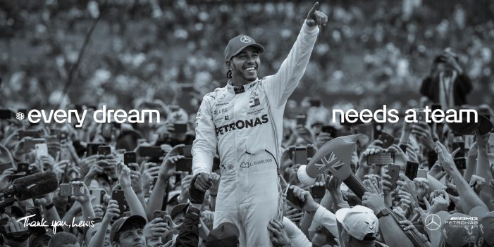 Mercedes-AMG PETRONAS F1 Team bids emotional farewell to Lewis Hamilton with a global campaign created by AMV BBDO