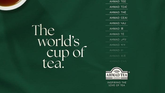 BIRD London Launches Ahmad Tea Campaign: “The World’s Cup of Tea”