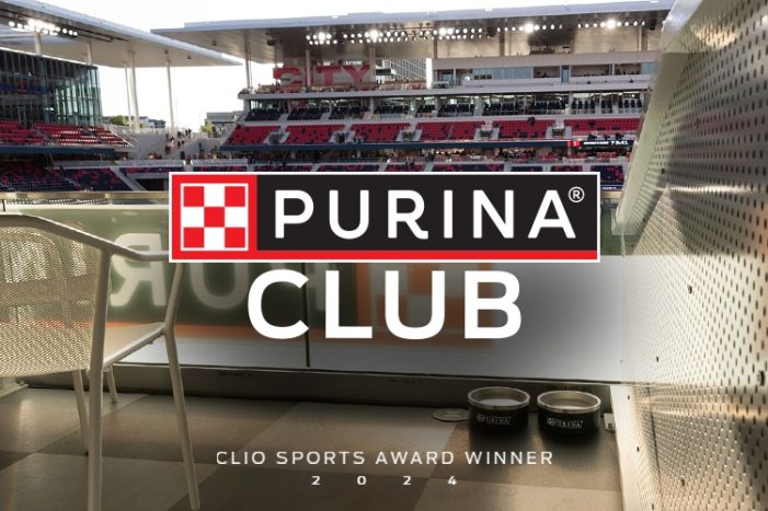 Purina & Momentum Celebrated for Innovation and Creative Excellence with Seven Clio Sports Awards for Soccer’s First Permanent Pet-Friendly Section