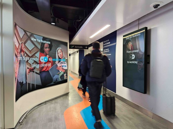 Uber for Business launches OOH campaign at London City Airport to target business travellers