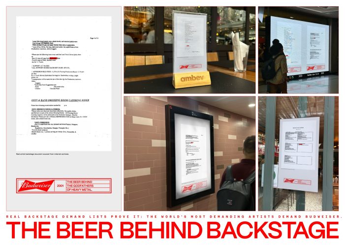 Budweiser Unveils Real Backstage Riders to Prove It’s the Beer Behind The Backstage