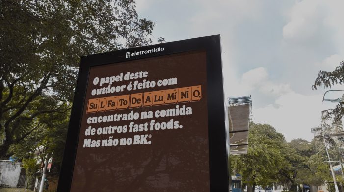 Burger King® needles the competition by referencing ingredients in rivals’ menus that consumers would never imagine