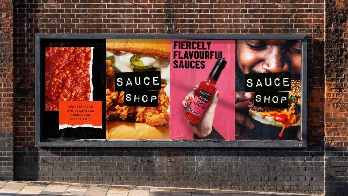 B&B studio partners with Sauce Shop on a ‘respectful refresh’ of brand and packaging design for the Nottingham-based condiment challenger