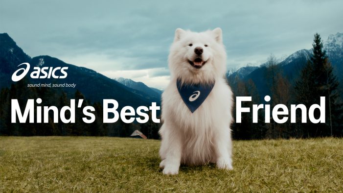 FOUR LEGS, ONE MISSION: ASICS SIGNS A DOG TO INSPIRE THE WORLD TO MOVE FOR BODY AND MIND