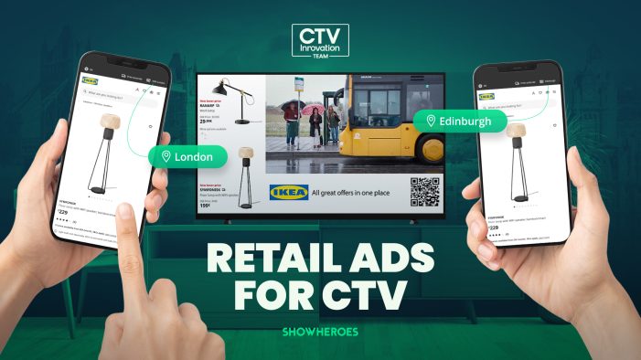 ShowHeroes Launches New Format for CTV, Enabling Brands to Expand Store Activation Campaigns Worldwide