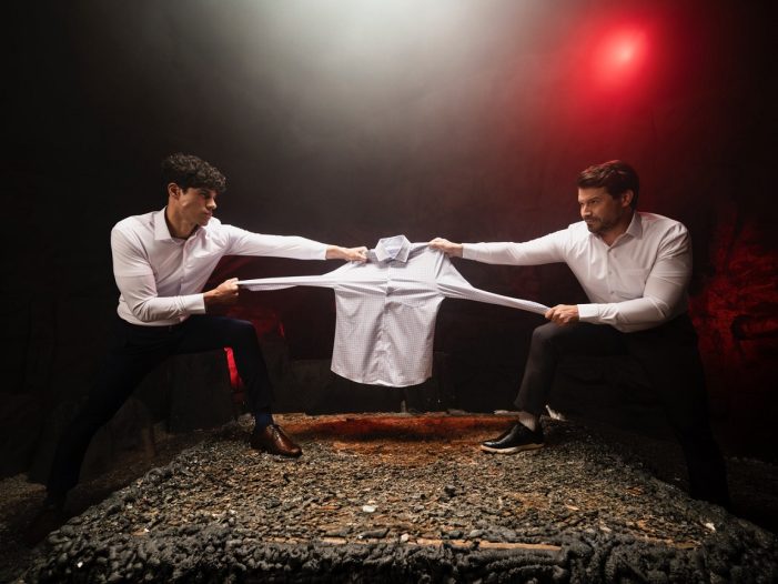 &Collar Confronts the Hellish Realities of Dress Shirts in Hilarious New Work from Raindrop