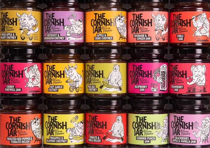 Buddy Creates Bold, Characterful Identity for The Cornish Jar