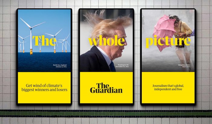 The Guardian marks latest push into US market with first major US ad campaign: ‘The whole picture’ ‘Journalism that’s global, independent and free’