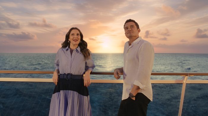 GNOCCHI & KARAOKE: DREW BARRYMORE & ORLANDO BLOOM BACK AT SEA FOR NEW ADS IN MSC CRUISES’ ‘LET’S HOLIDAY’ CAMPAIGN