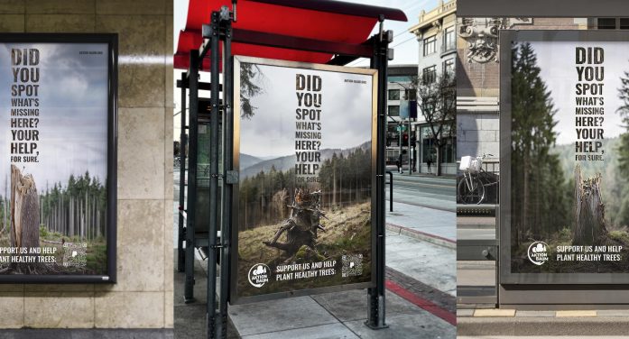 Aktion Baum and FRASER launch “The Missing Part”, a new campaign for the Tree Day in Germany