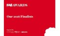 FAB Finalists For The 28th FAB Awards Revealed!